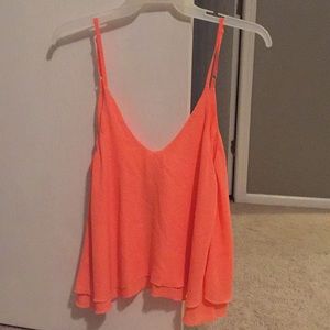 Bright salmon top
